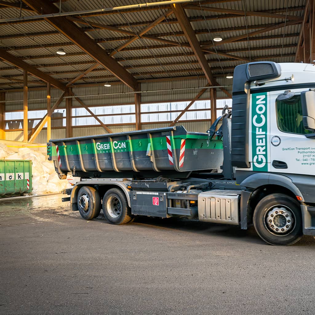 Unser Containerdienst ist in ganz Hamburg und im Umland unterwegs.